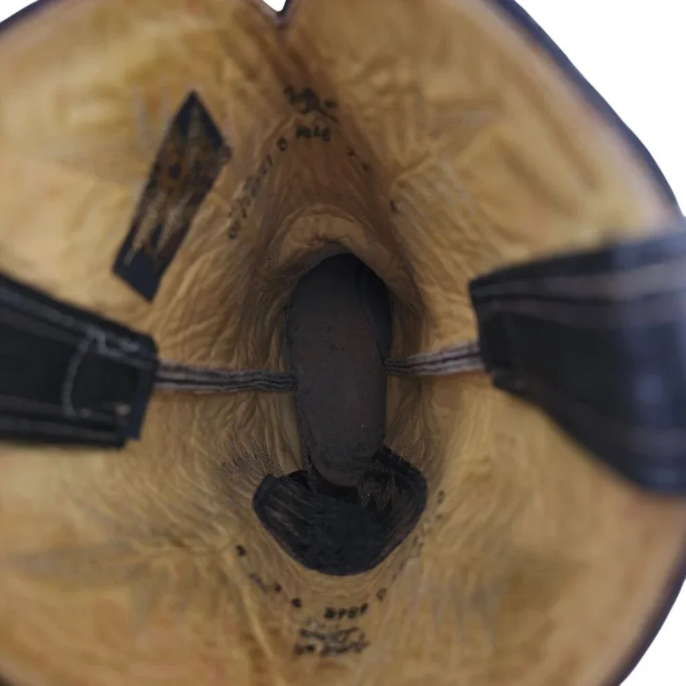 Vintage Exotic Tony Lama Python Snakeskin Men's 9 Brown Cowboy Western Boots USA - Picture 16 of 16